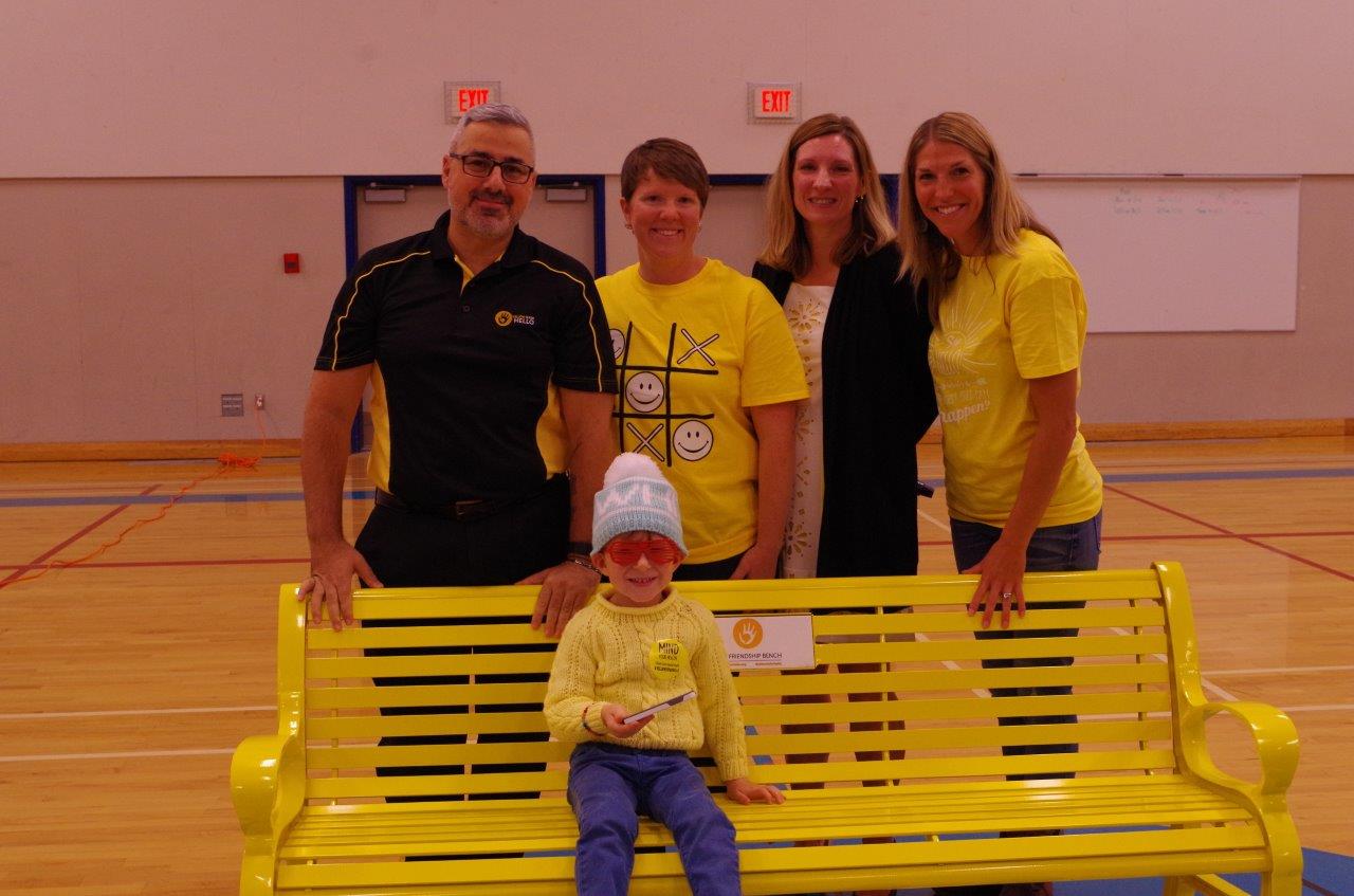The Friendship Bench | #YellowIsForHello The Friendship Bench | #YellowIsForHello